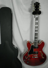 Load image into Gallery viewer, Eastman T486L Classic Finish Thinline Lefty Semi-Hollow Electric Guitar with case used
