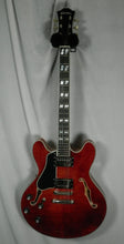 Load image into Gallery viewer, Eastman T486L Classic Finish Thinline Lefty Semi-Hollow Electric Guitar with case used
