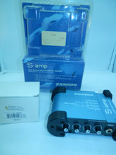 Load image into Gallery viewer, Samson S-Amp Headphone Amplifier with power supply
