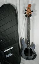 Load image into Gallery viewer, Ernie Ball Music Man Starry Night Dark Ray 4-string electric bass with case *Demo*
