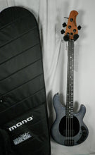 Load image into Gallery viewer, Ernie Ball Music Man Starry Night Dark Ray 4-string electric bass with case *Demo*
