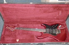 Load image into Gallery viewer, Kramer Focus 3000 Candy Apple Red Floyd Rose with Seymour Duncan Humbuckers vintage 1980s Made in Japan
