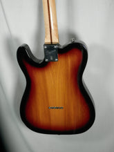 Load image into Gallery viewer, Squier by Fender Thinline Telecaster Sunburst Semi-Hollow electric guitar with gig bag used
