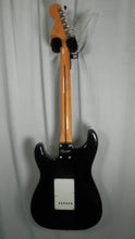 Load image into Gallery viewer, Squier by Fender Classic Vibe &#39;70s Stratocaster Black w/ White Pearloid Pickguard electric guitar used Strat 2022

