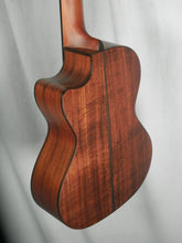 Load image into Gallery viewer, Luna UKE HTT KOA Uke High Tide Koa Tenor Ukulele w/Preamp + Gig Bag NEW
