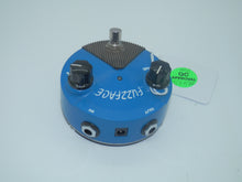 Load image into Gallery viewer, Dunlop Fuzz Face Mini blue guitar effect pedal used
