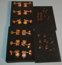 Load image into Gallery viewer, Gotoh SE701 Open Gear Gold Machine 12-String Set used with screws + busings
