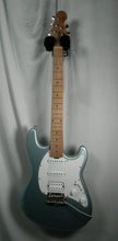 Load image into Gallery viewer, Sterling by Music Man Cutlass CT50 HSS Firemist Silver electric guitar used
