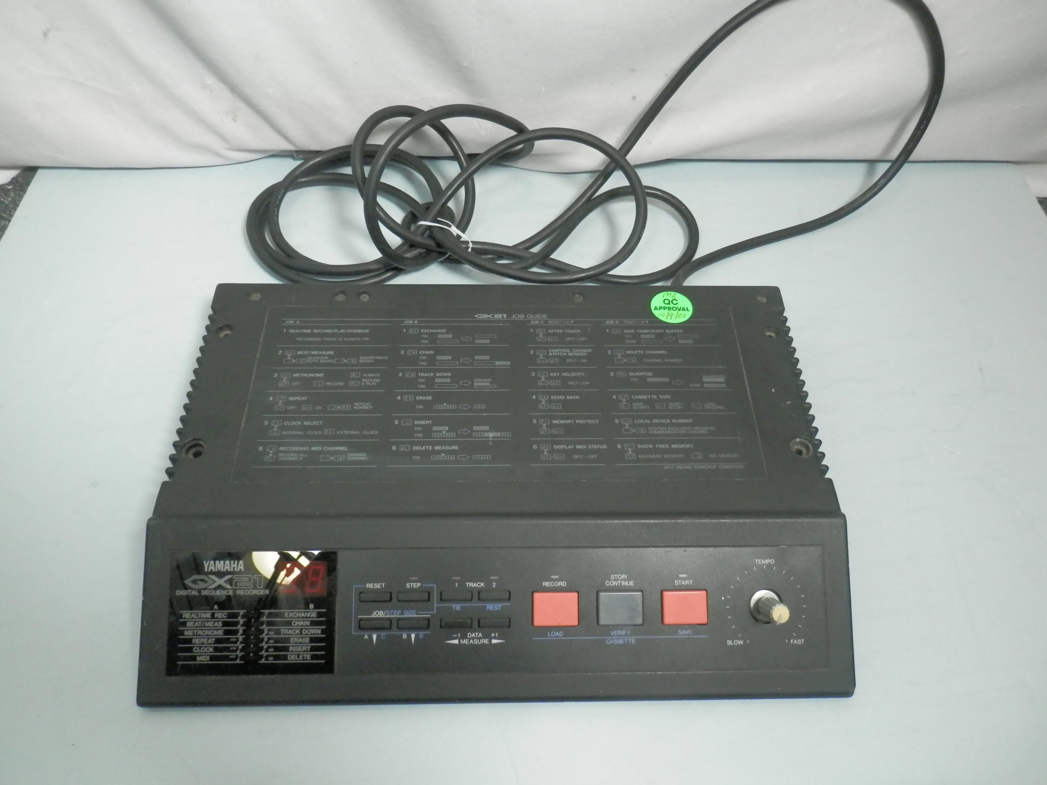 Yamaha QX21 Digital Sequencer Recorder Sequencer used Made in