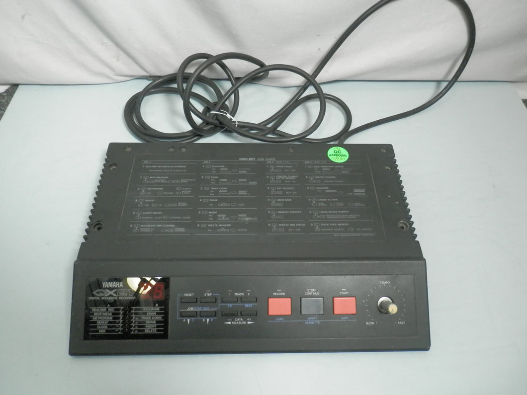 Yamaha QX21 Digital Sequencer Recorder Sequencer used Made in Japan