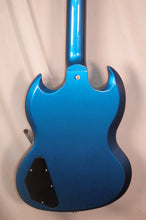 Load image into Gallery viewer, Gibson SG Deluxe Cobalt Blue Fade Bigsby Triple Humbucker with case 2013
