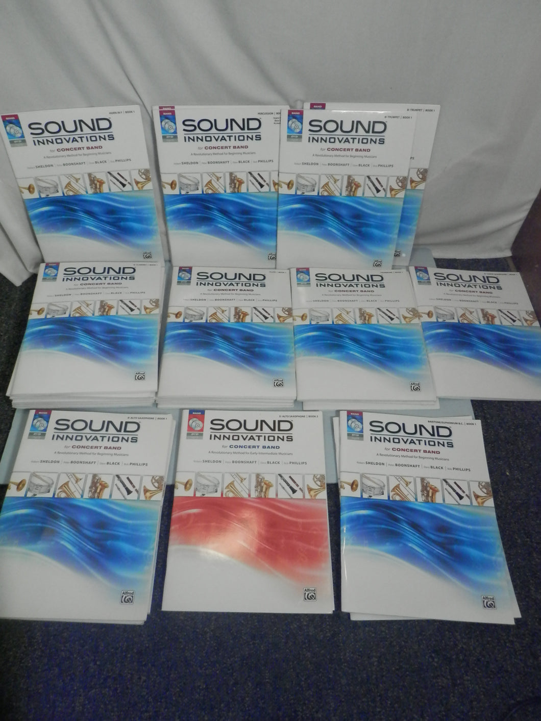 Sound Innovations For Concert Band Method Book Lot of 29 Books Various Instruments