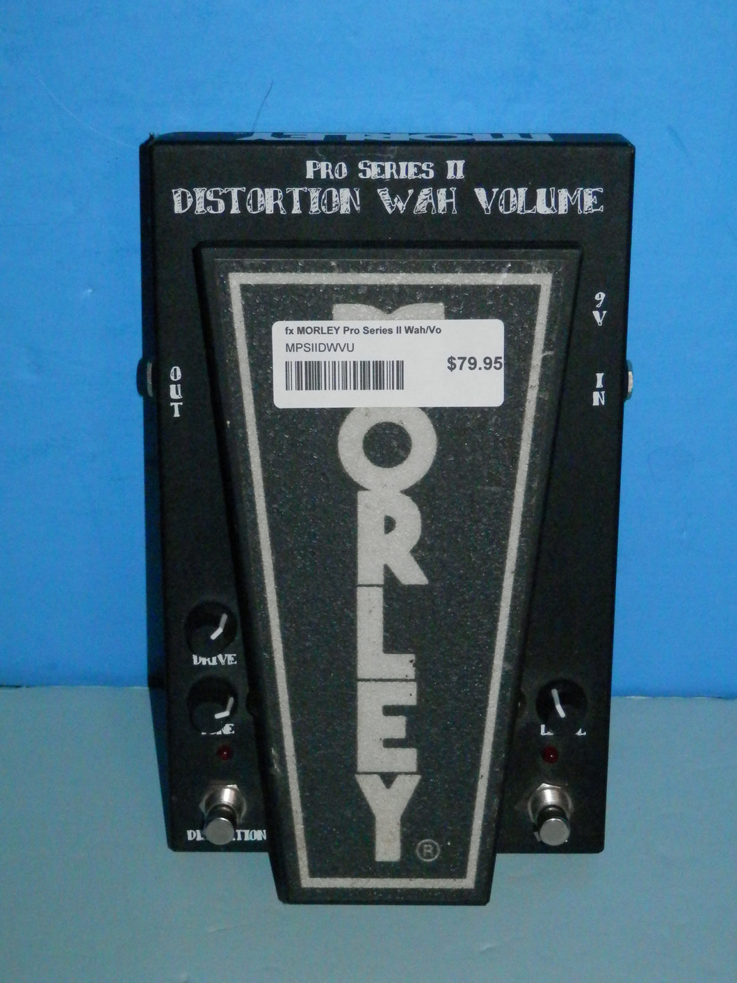 Morley Series II Distortion Wah Volume effect pedal used