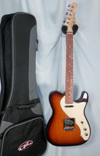 Load image into Gallery viewer, G&amp;L USA ASAT Classic Thinline Limited Run Swamp Ash F-Hole Delete Black Back Autumn Burst electric guitar new
