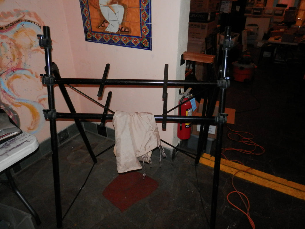 Unbranded Double Keyboard Stand with bag used