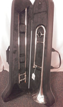 Load image into Gallery viewer, JZ Model TROLS Tenor Trombone Silver with case
