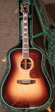 Load image into Gallery viewer, Guild USA D-55E ATB Antique Burst Dreadnought Acoustic Electric Guitar with case NEW
