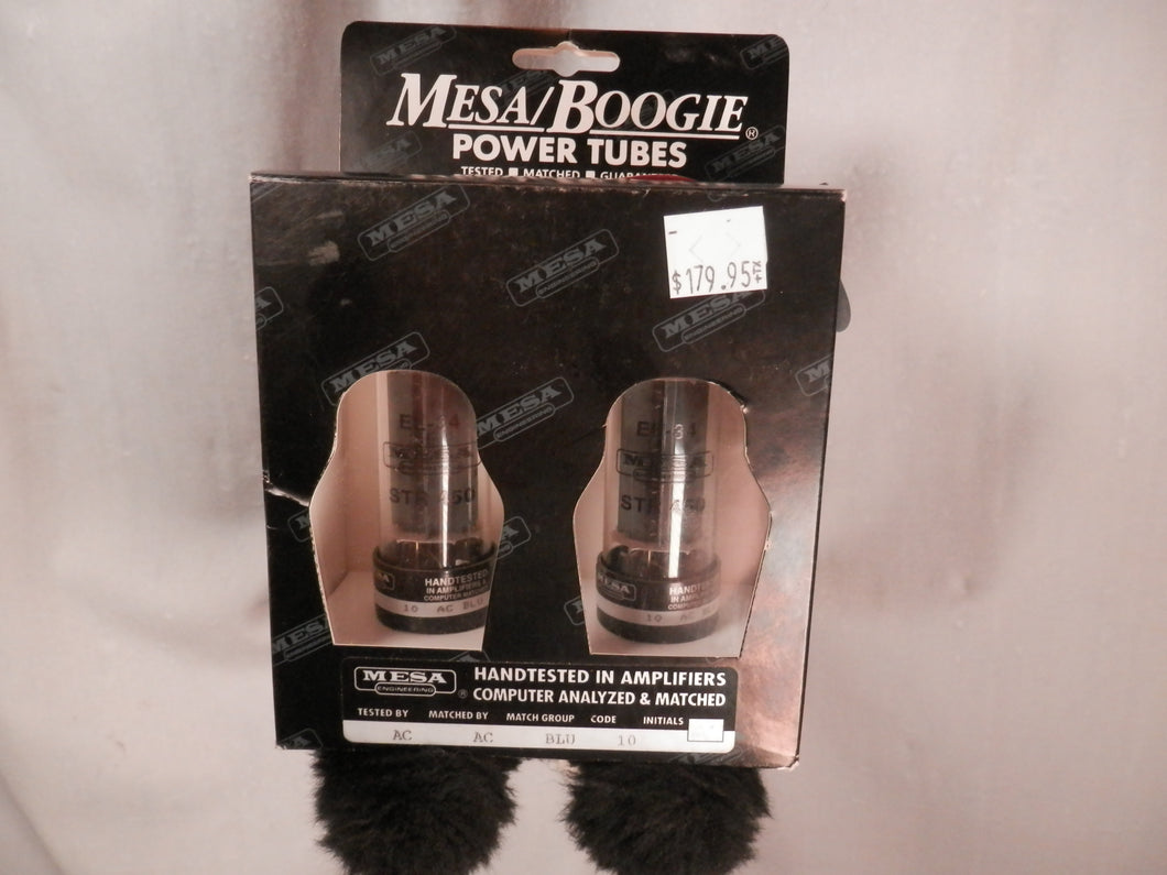 Mesa Boogie STR-450 Duet Matched Pair of EL34 Power Tubes German Made Siemens Tubes New Old Stock