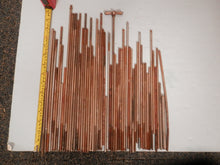 Load image into Gallery viewer, Various Tension Rods Lot of 57 T-Rods vintage used (headless tension rods)
