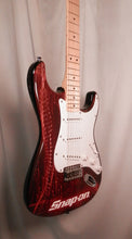 Load image into Gallery viewer, Squier by Fender Stratocaster Snap-On Tools Limited Edition Graphic Snap On electric guitar
