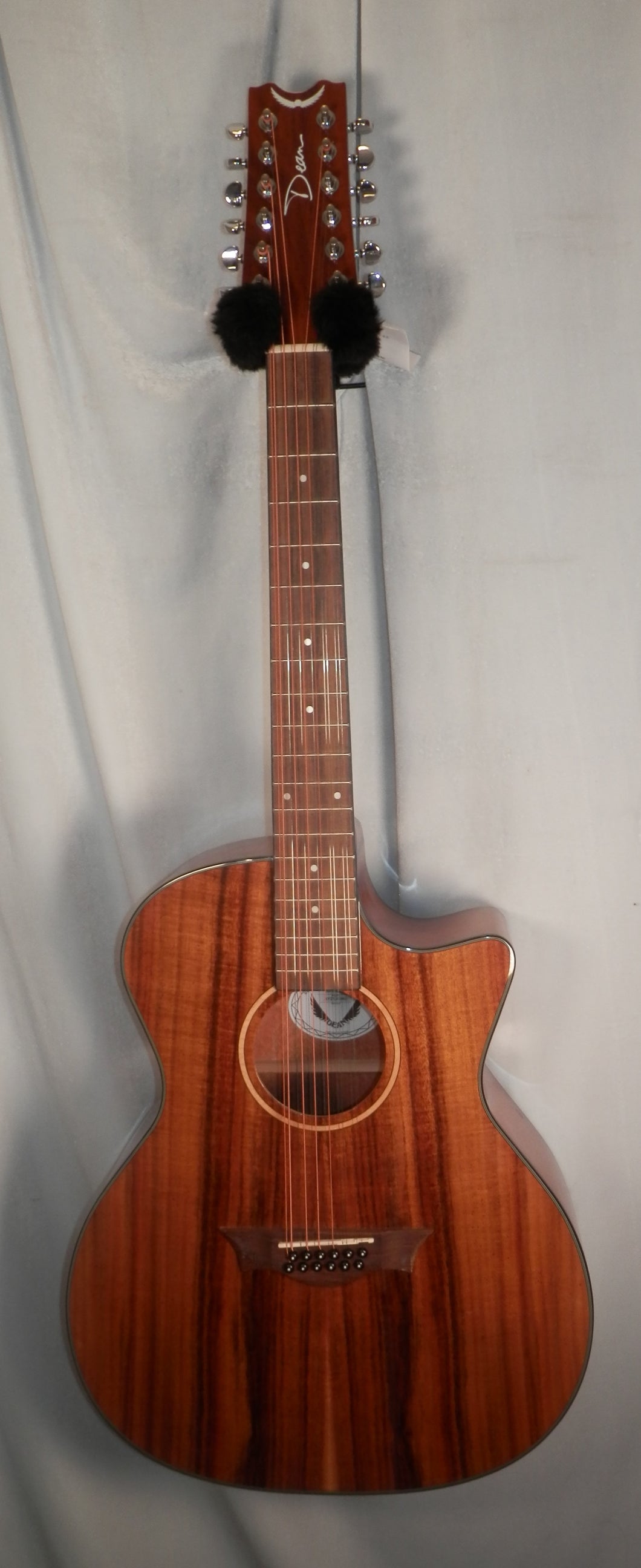 Dean AX E KOA 12 12-string Cutaway Acoustic Electric Guitar new