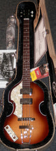 Load image into Gallery viewer, Hofner H500/1-61L-O 1961 LTD Cavern Reissue Violin Bass Left Handed Sunburst Made in Germany with case new
