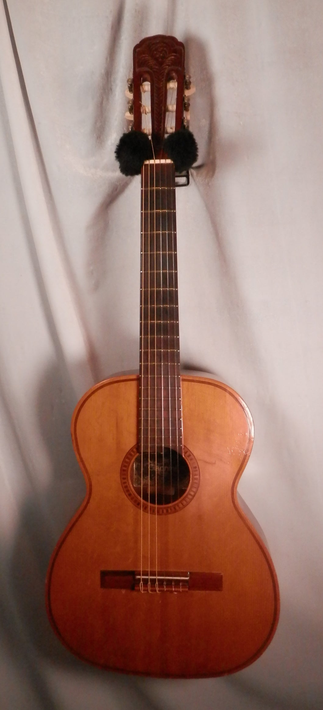 Giannini AWNM21 Classical Nylon String Acoustic Guitar vintage used Made in Brazil