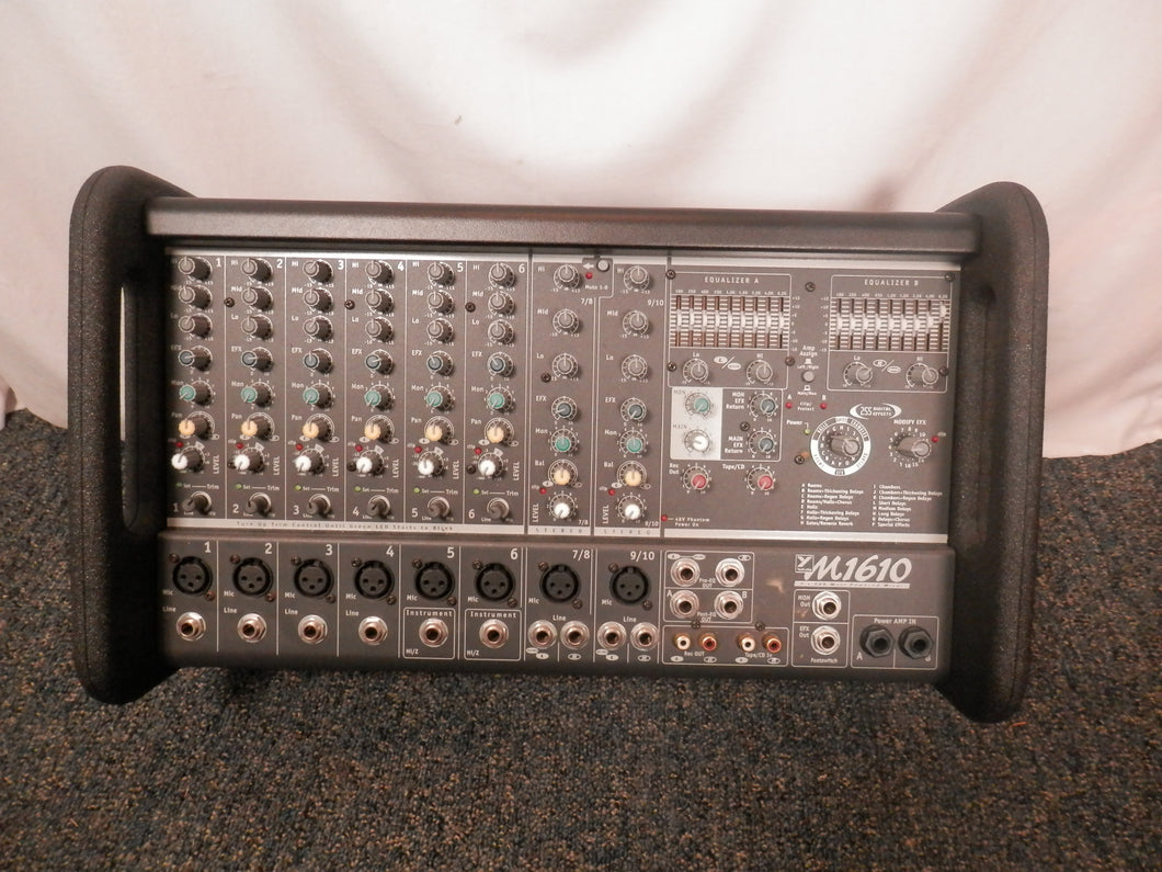 Yorkville M1610 2x 800 watt powered mixer used