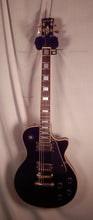 Load image into Gallery viewer, Samick Black Les Paul Type Single Cut Electric Guitar used 90s
