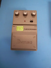 Load image into Gallery viewer, Ibanez TS7 Tube Screamer overdrive guitar effect pedal used
