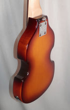 Load image into Gallery viewer, Hofner Contemporary HCT-SHVB-SB Shorty Violin Bass Sunburst with travel bag
