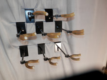 Load image into Gallery viewer, Unbranded Violin Holders for Slatboard Display Lot of 8 used
