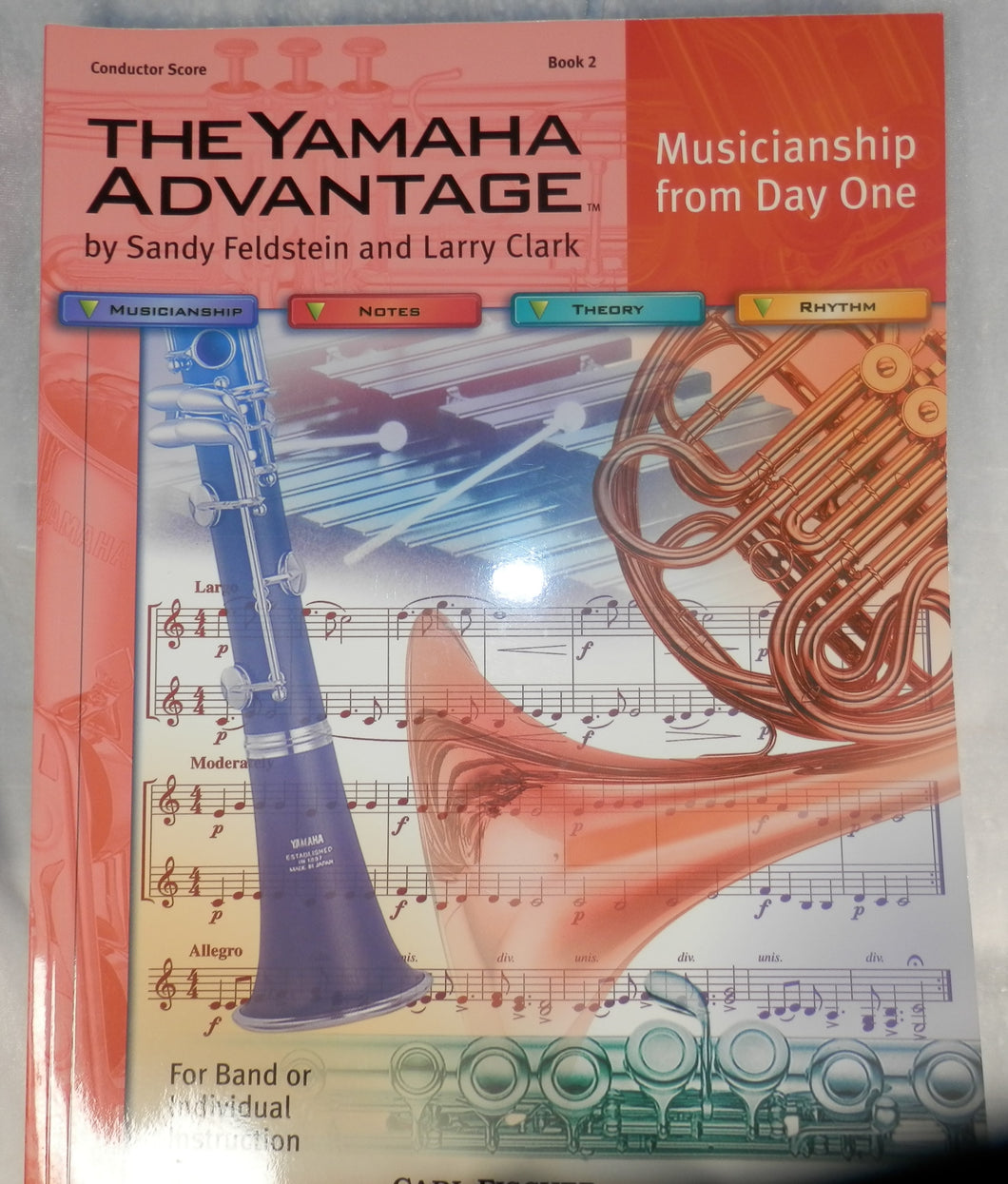 Yamaha Advantage Musicianship from Day One for Band or Individual Instruction Book 2 Conductor Score