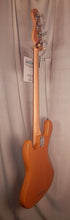 Load image into Gallery viewer, Fender 60th Anniversary American Jazz Bass Butterscotch Blonde Rosewood FB electric bass with case used 2006
