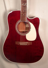 Load image into Gallery viewer, Takamine JJ325SRC John Jorgenson 6-string Dreadnought Cutaway Acoustic Electric Gloss Red Stain with case NEW
