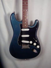 Load image into Gallery viewer, Fender USA Stratocaster Blue Finish Rosewood Fretboard electric guitar with case
