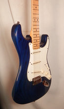 Load image into Gallery viewer, Fender Custom Shop Stratocaster Trans Sapphire Blue with custom shop case used
