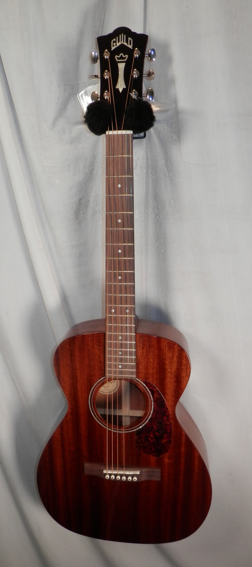 Guild M-120 Natural Gloss Concert Acoustic Guitar with Bag
