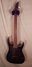 Load image into Gallery viewer, Ibanez RGA42FM Flame Maple Transparent Black / Charcoal electric guitar used
