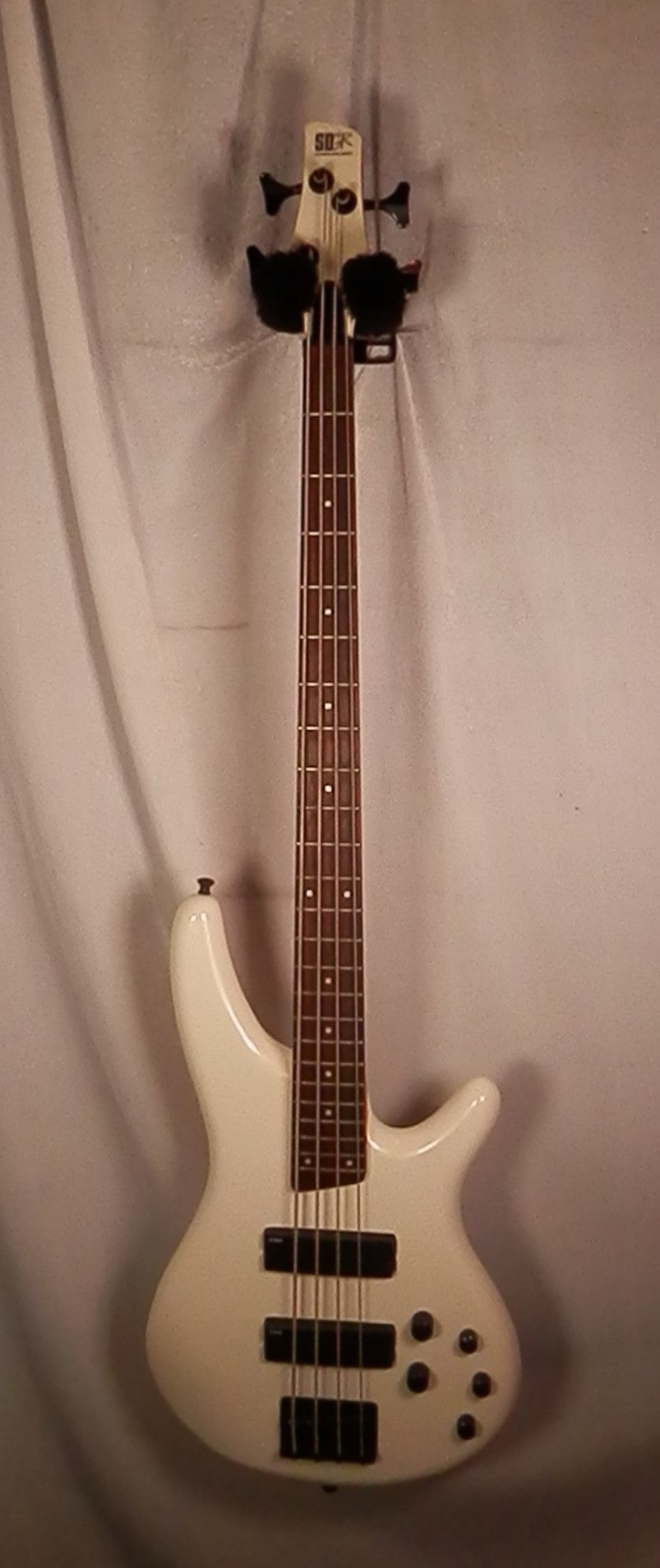 Ibanez SDGR SoundGear SR250 Pearl White 4-string electric bass used