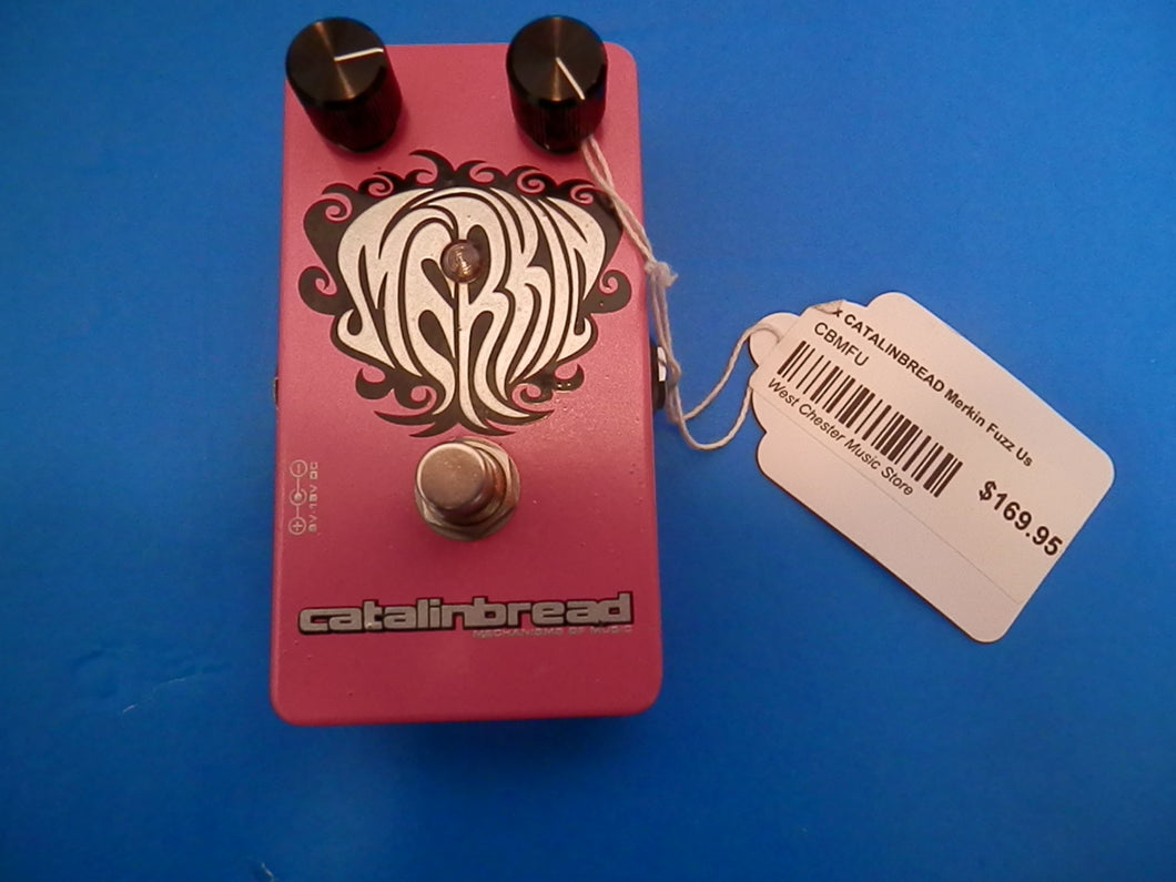 Catalinbread Merkin Fuzz guitar effect pedal used