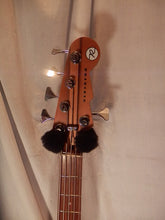 Load image into Gallery viewer, Reverend Mercalli 5 Midnight Black 5-string electric bass with case used
