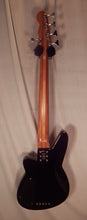 Load image into Gallery viewer, Reverend Mercalli 5 Midnight Black 5-string electric bass with case used
