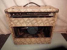 Load image into Gallery viewer, Fender Champ 12 Snakeskin 1x12&quot; Guitar Tube Combo Amp used Snake-Skin
