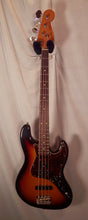 Load image into Gallery viewer, Fender Jazz Bass Sunburst Electric Bass with gig bag Made in Japan 2012
