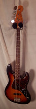 Load image into Gallery viewer, Fender Jazz Bass Sunburst Electric Bass with gig bag Made in Japan 2012
