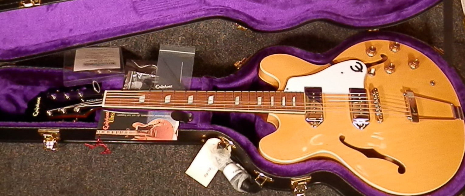 Epiphone Elitist Casino '65 NaturalThinline Hollow Body