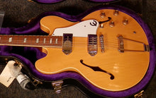 Load image into Gallery viewer, Epiphone Elitist Casino &#39;65 NaturalThinline Hollow Body Electric Guitar with case 2008 used
