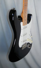 Load image into Gallery viewer, Squier by Fender 50&#39;s Classic Vibe Stratocaster Maple Neck Black Finish used electric guitar Strat
