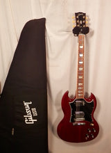 Load image into Gallery viewer, Gibson SG Standard Heritage Cherry electric guitar with gig bag used 2012
